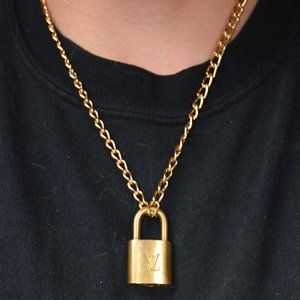 Louis Vuitton Lock Necklace